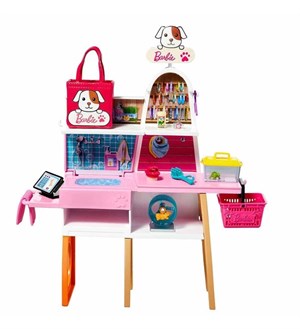 Barbie Evcil Hayvan Dükkanı Oyun Seti-Oyuncak Bebekler