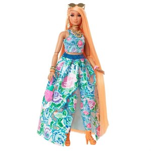 Barbie Extra Fancy Çiçekli Kostümlü Bebek-Oyuncak Bebekler