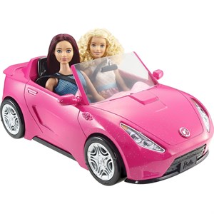 Barbie'nin Havalı Arabası DVX59-Oyuncak Bebekler