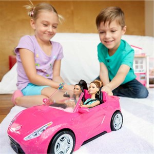 Barbie'nin Havalı Arabası DVX59-Oyuncak Bebekler