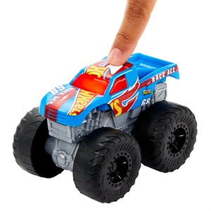 Hotwheels Monster Trucks Kükreyen Arabalar HDX66-Araba Garaj ve Setleri