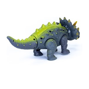 Pasifik Toys Triceratops Müzikli Işıklı Yürüyen Dinazor-Hayvan Figürleri