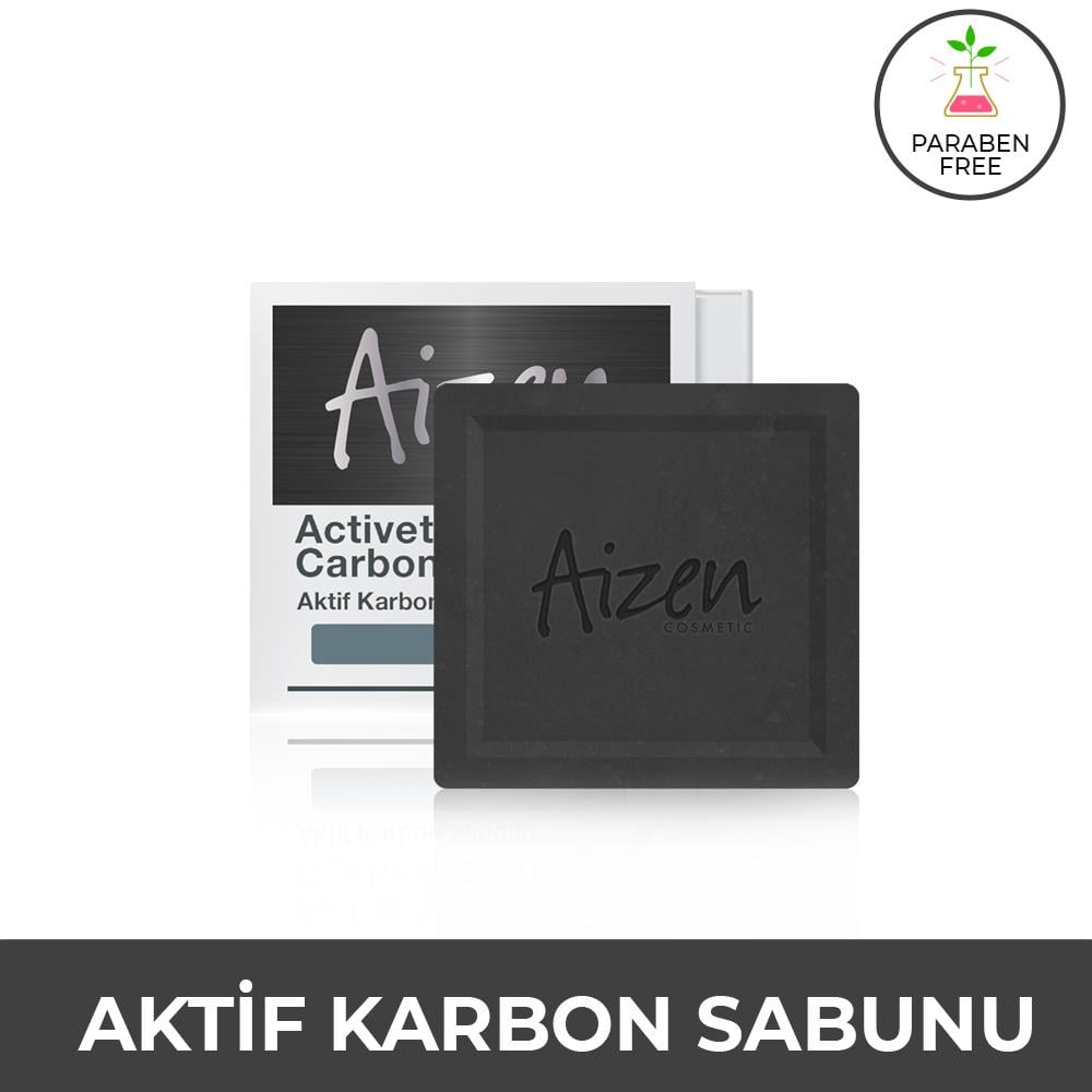 Activeted Carbon Soap - Aktif Karbon Sabunu 150g