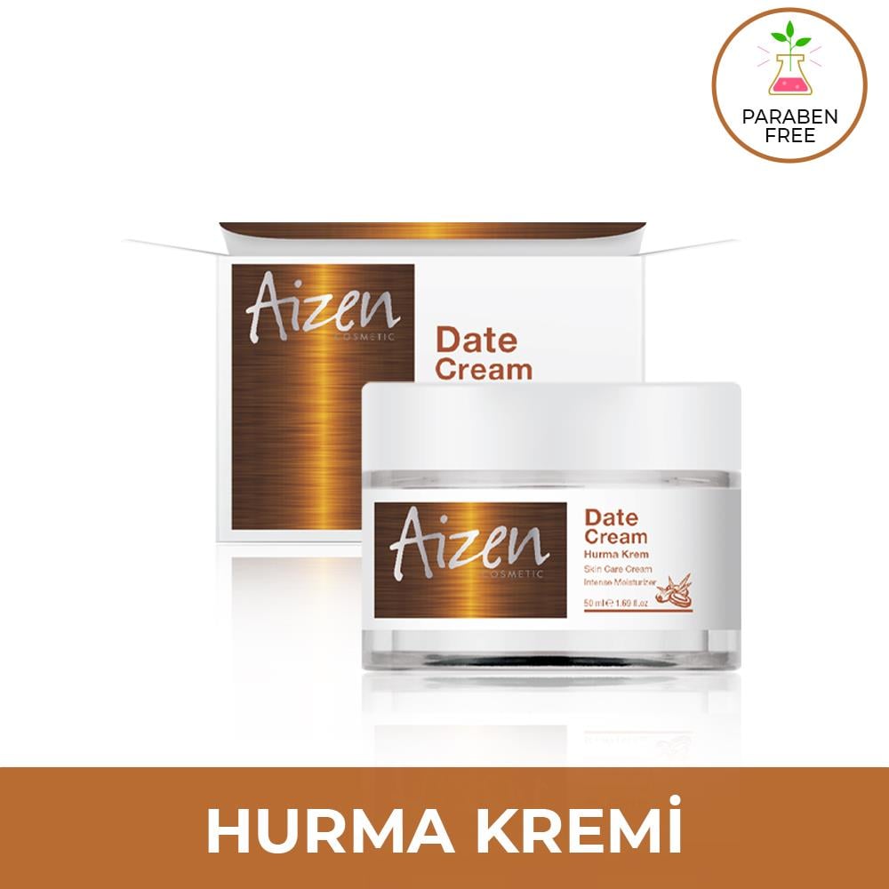 Aizen Cosmetic Hurma Özlü Cilt Bakım Kremi Date Extract Skin Care