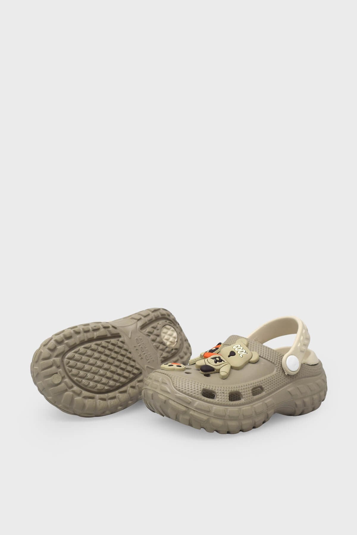 Kanuga Unisex Çocuk Crocsstyle Terlik Kum MYS960-1
