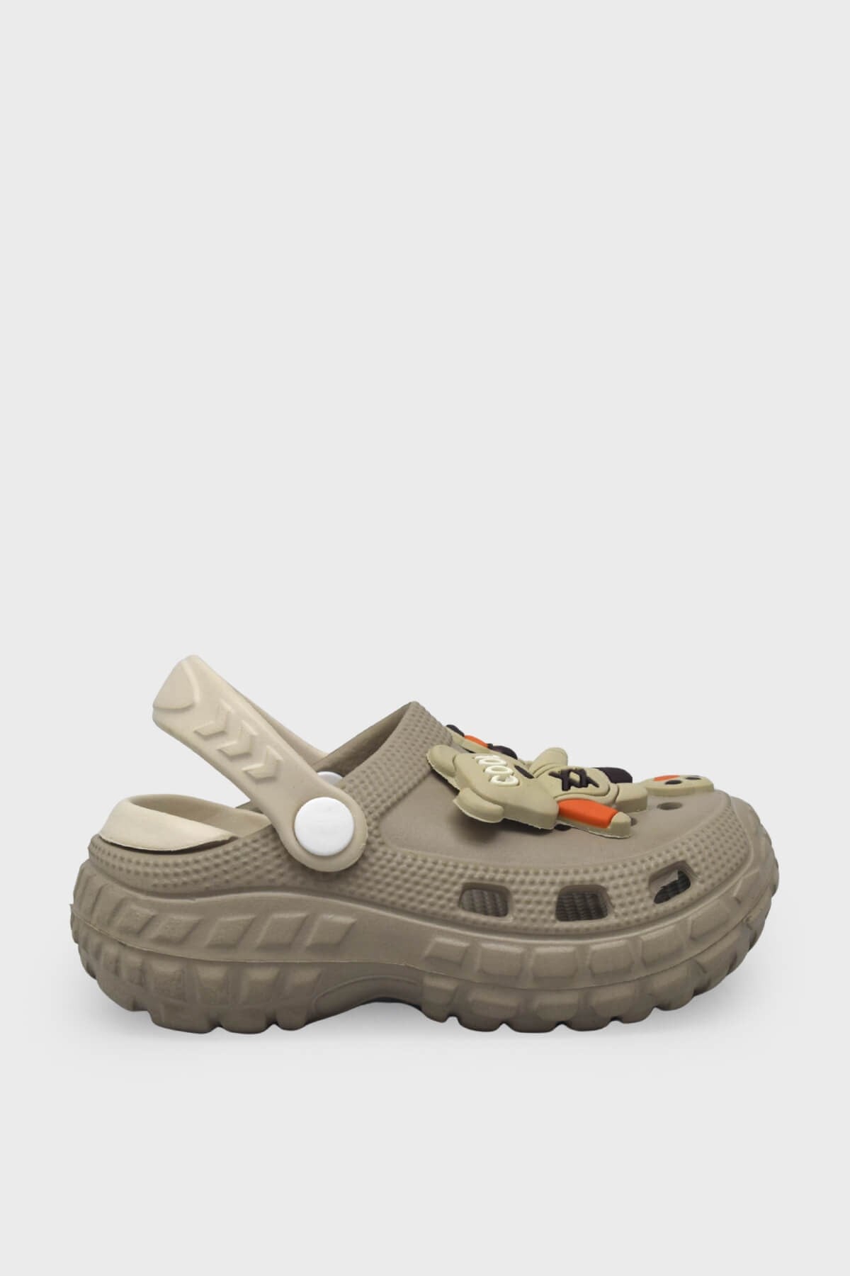 Kanuga Unisex Çocuk Crocsstyle Terlik Kum MYS960-1