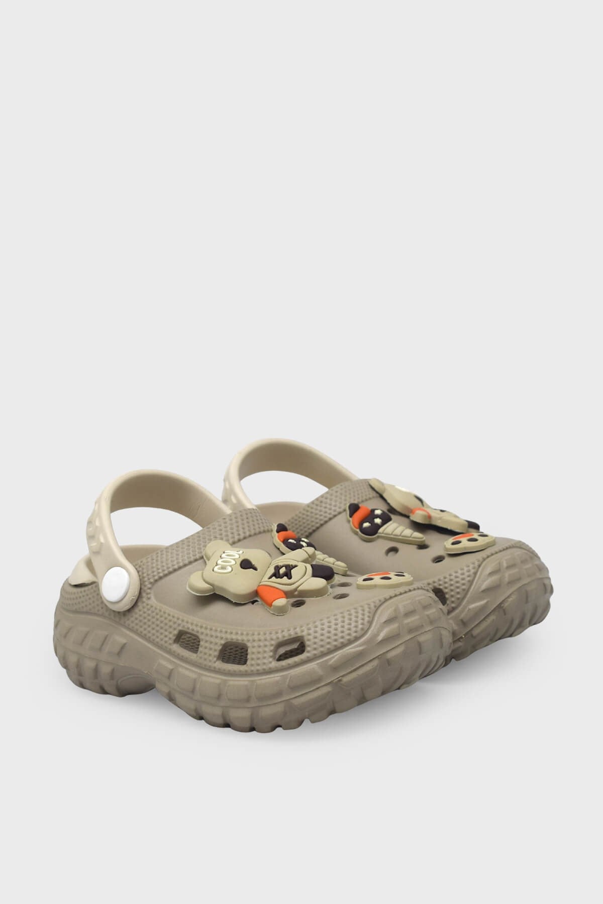 Kanuga Unisex Çocuk Crocsstyle Terlik Kum MYS960-1