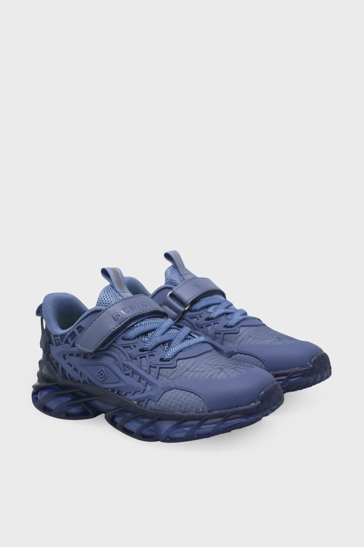 Pepino Erkek Çocuk Cırtlı Sneaker İndigo Mavisi P-2242