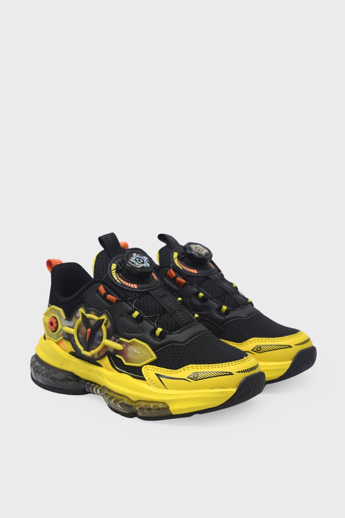 Pepino Erkek Çocuk Sneaker Siyah Sarı P-2196