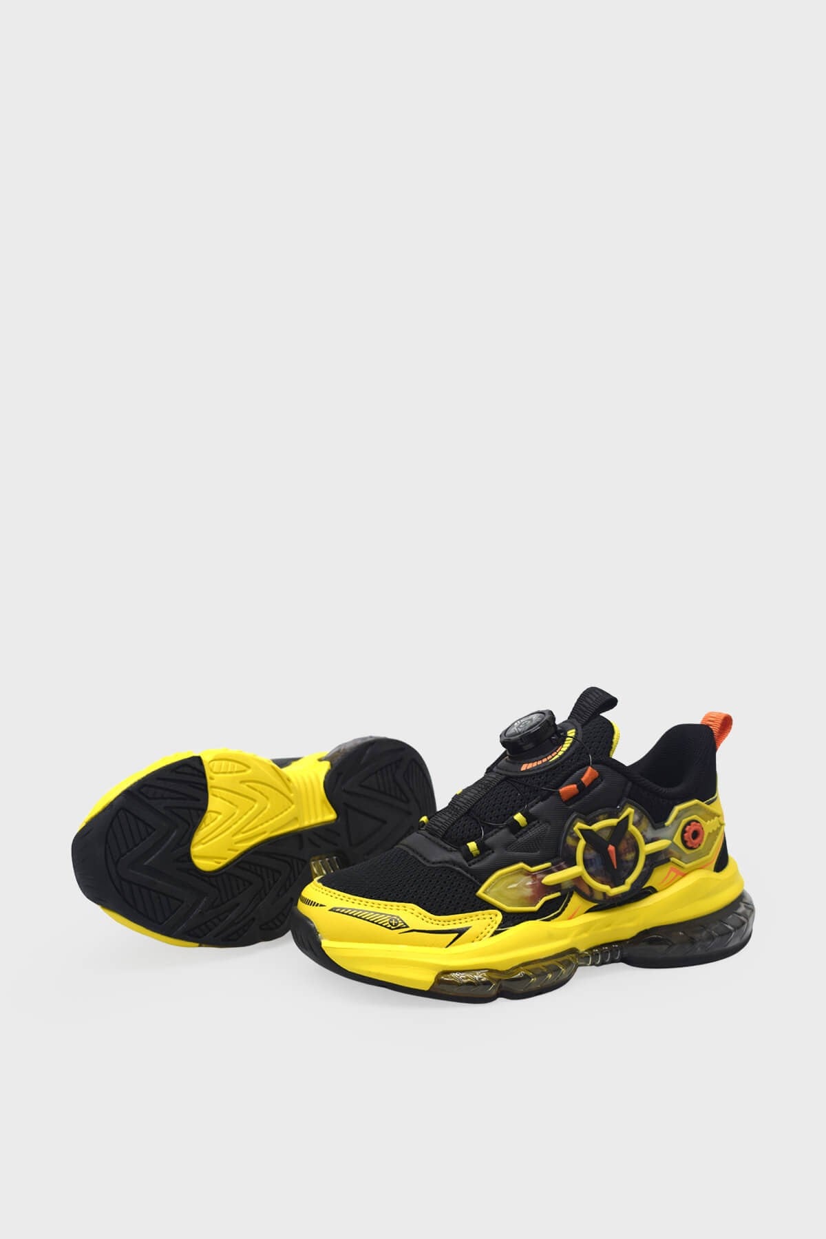 Pepino Erkek Çocuk Sneaker Siyah Sarı P-2196