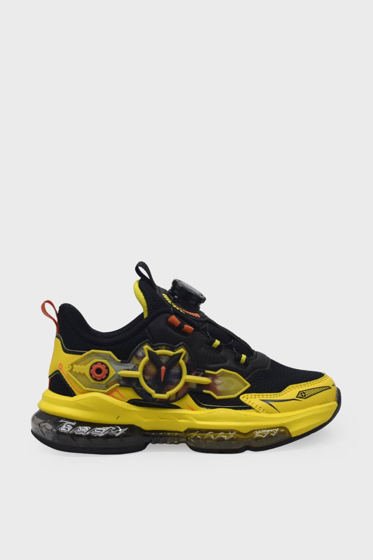 Pepino Erkek Çocuk Sneaker Siyah Sarı P-2196
