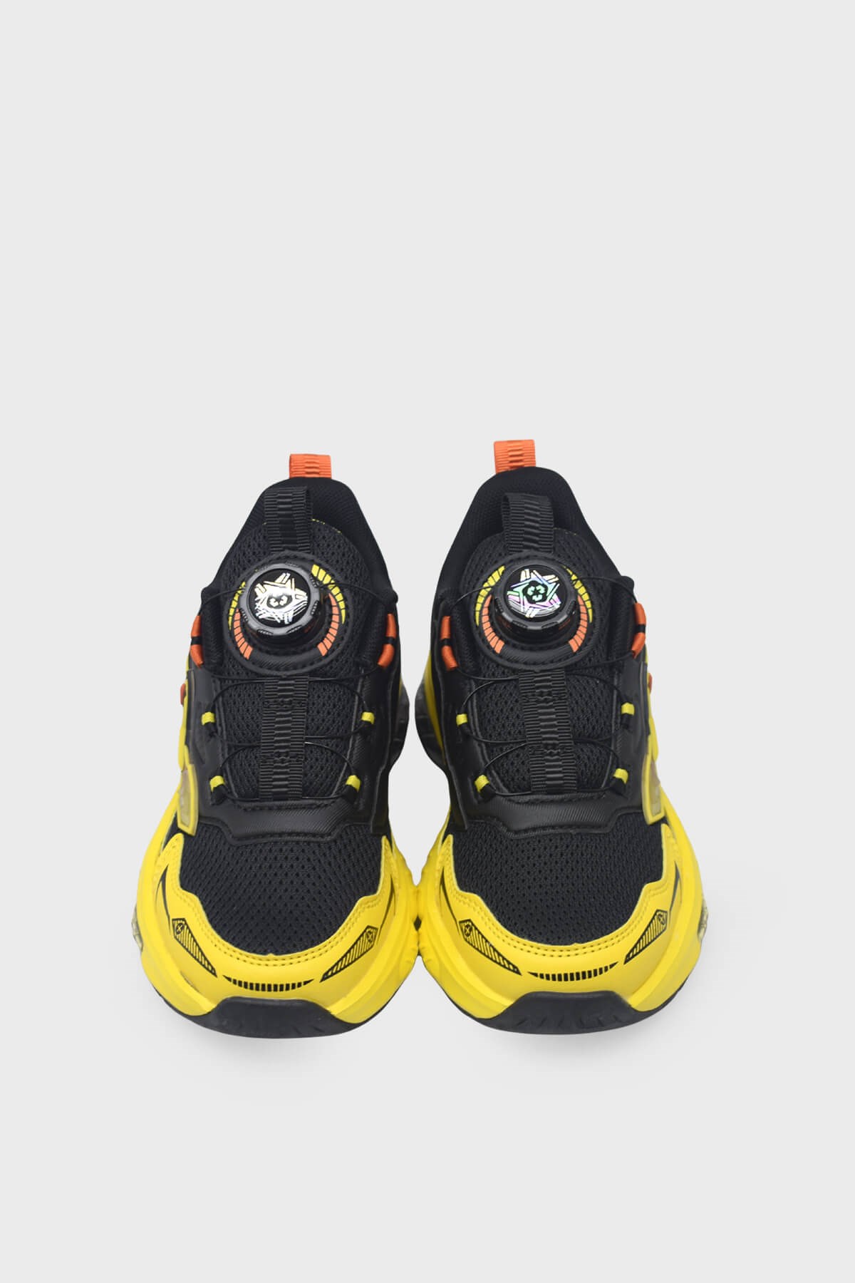 Pepino Erkek Çocuk Sneaker Siyah Sarı P-2196