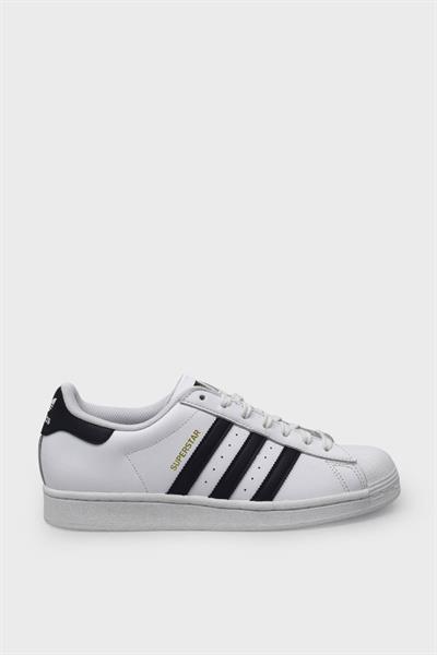 Adidas Erkek Superstar Ayakkabı Beyaz Siyah EG4958