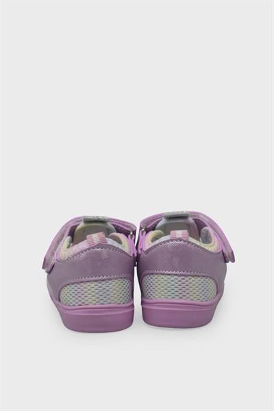 Arzen Kız Çocuk Cırtlı Kafes Sandalet Pembe ARZ2025-09