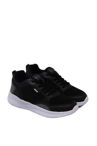 Beegee Kadın Sneakers Spor Ayakkabı Siyah Beyaz BG-7212