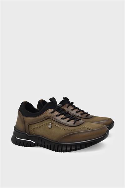 Beety Kadın Casual Deri Ayakkabı Ceviz AKYN176.053