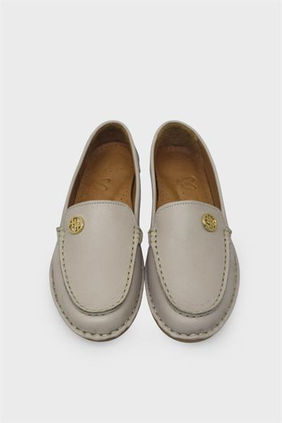 Beety Kadın Casual Deri Ayakkabı Taş AKYN142.E-228