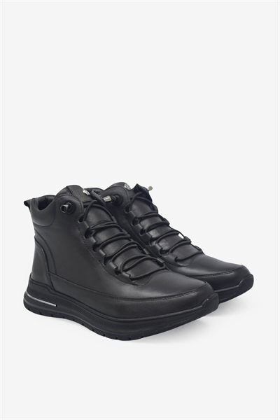 Beety Kadın Casual Deri Bot Siyah AKYN144.5001-B