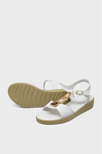 Beety Kadın Casual Sandalet Beyaz AKYN186.209