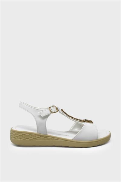 Beety Kadın Casual Sandalet Beyaz AKYN186.209