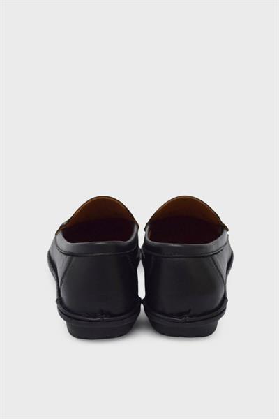 Beety Kadın Çiçek Desenli Casual Deri Ayakkabı Siyah AKYN142.E-223