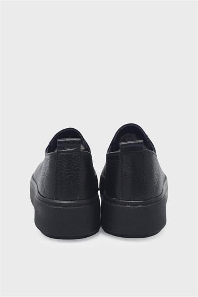 Beety Kadın Comfort Deri Ayakkabı Siyah AKYN221.2233