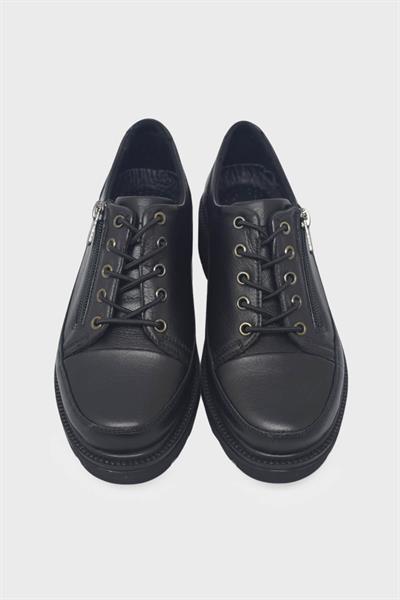 Beety Kadın Comfort Deri Ayakkabı Siyah AKYN07.5000