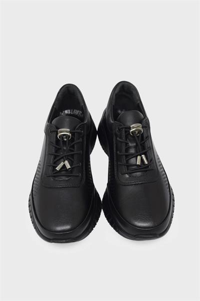 Beety Kadın Comfort Deri Ayakkabı Siyah AKYN176.020