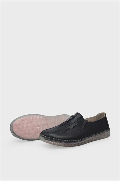 Beety Kadın Comfort Deri Ayakkabı Siyah AKYN203.4138