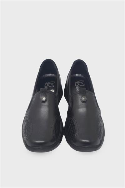 Beety Kadın Comfort Deri Ayakkabı Siyah AKYN144.042-K