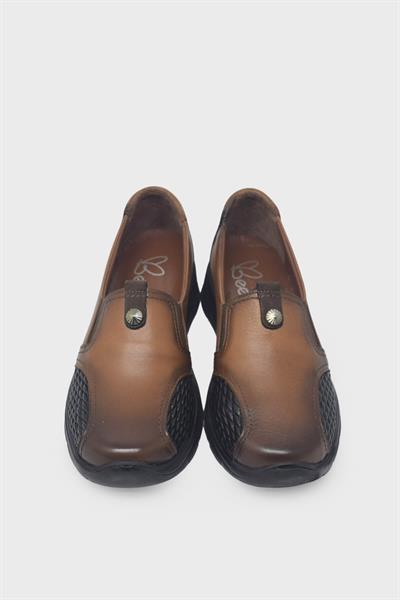 Beety Kadın Comfort Deri Ayakkabı Taba AKYN144.042-K