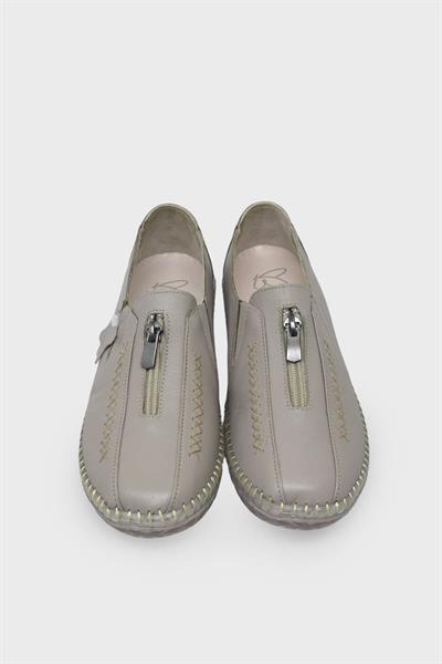 Beety Kadın Comfort Deri Ayakkabı Taş AKYN203.4138