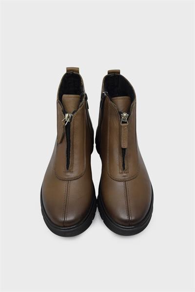 Beety Kadın Comfort Deri Bot Ceviz AKYN07.2005