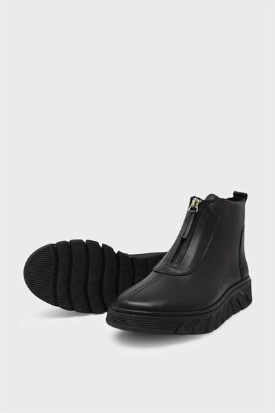 Beety Kadın Comfort Deri Bot Siyah AKYN07.2005