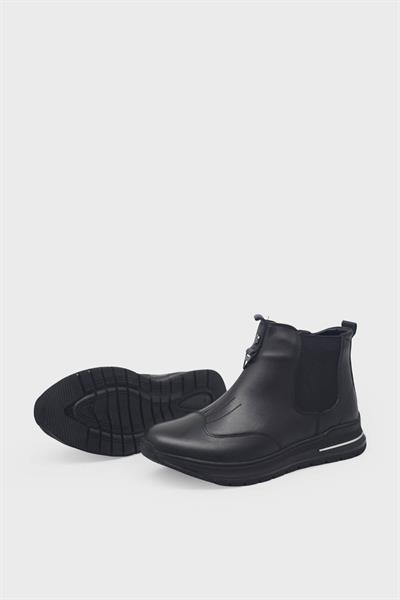 Beety Kadın Comfort Deri Bot Siyah AKYN144.5000