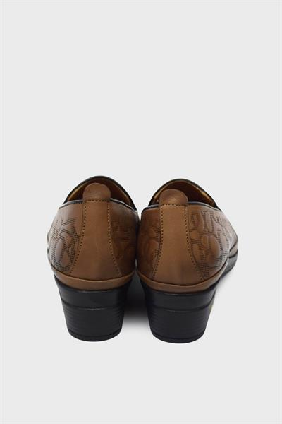 Beety Kadın Comfort Yazlık Deri Ayakkabı Ceviz AKYN83.K5