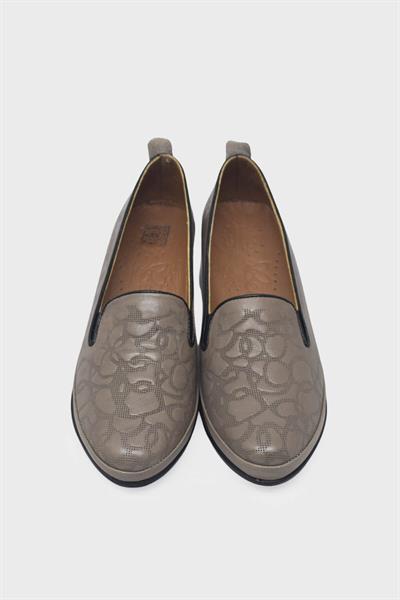 Beety Kadın Comfort Yazlık Deri Ayakkabı Vizon AKYN83.K5