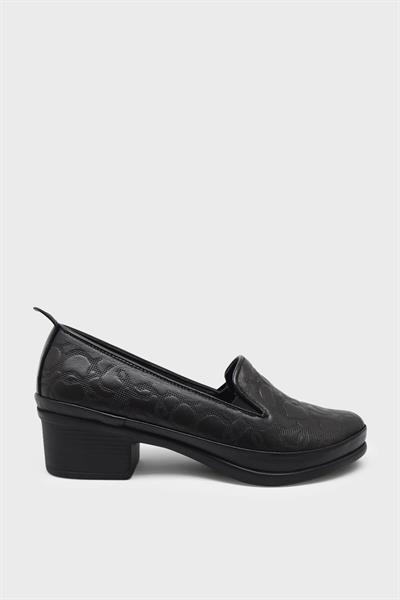 Beety Kadın Comfort Yazlık Deri Ayakkabı Siyah AKYN83.K5