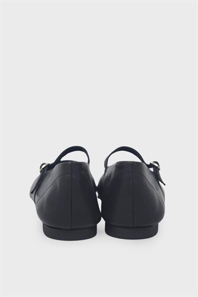 Beety Kadın Deri Babet Siyah AKYN111.002