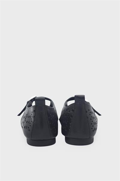 Beety Kadın Deri Babet Siyah AKYN111.003