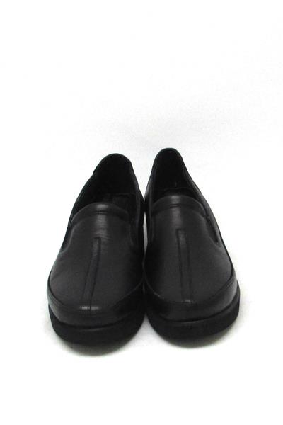 Beety Kadın Dolgu Topuk Comfort Deri Ayakkabı Siyah AKYN07.5020