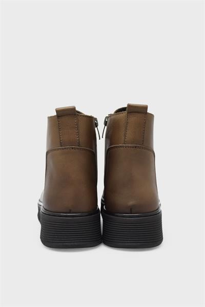 Beety Kadın Günlük Deri Bot Ceviz AKYN07.2010