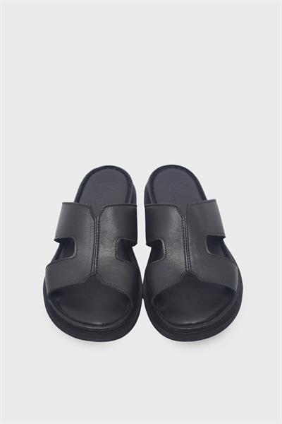 Beety Kadın Günlük Deri Terlik Siyah AKYN230.314