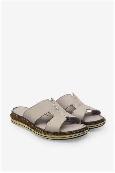 Beety Kadın Günlük Deri Terlik Taş AKYN230.314