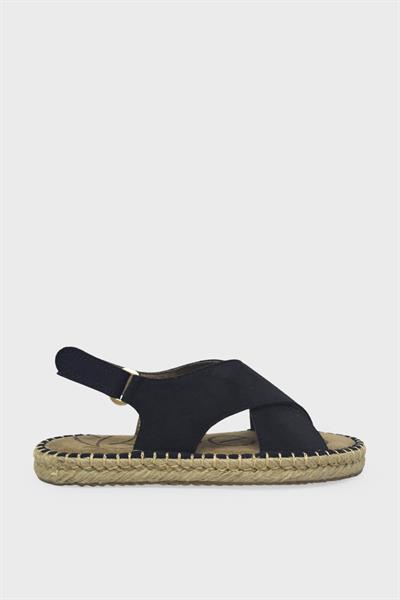 Beety Kadın Günlük Sandaet Siyah Süet AKYN149.2302