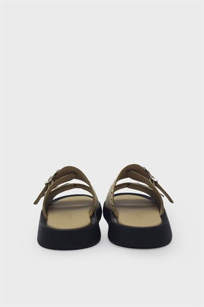 Beety Kadın Günlük Terlik Bej Süet AKYN209.804