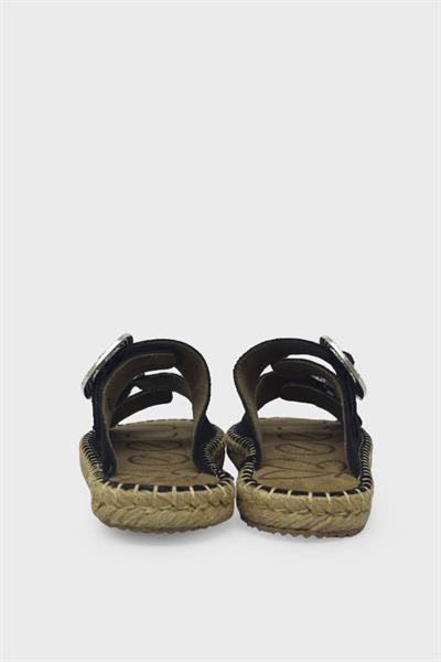 Beety Kadın Günlük Terlik Siyah Süet AKYN149.2301