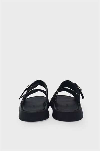 Beety Kadın Günlük Terlik Siyah Süet AKYN209.804