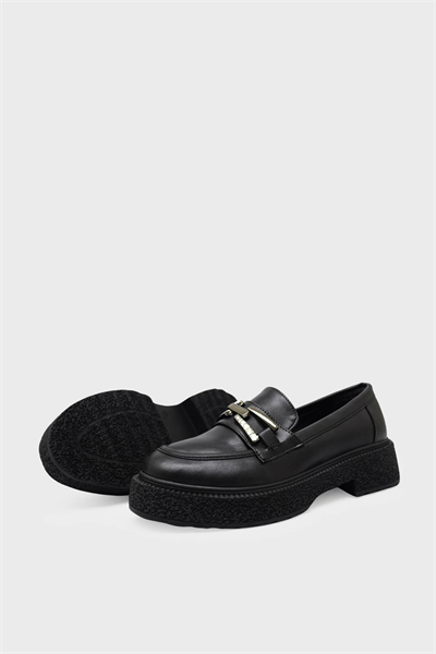 Beety Kadın Loafer Ayakkabı Siyah AKYN163.1984