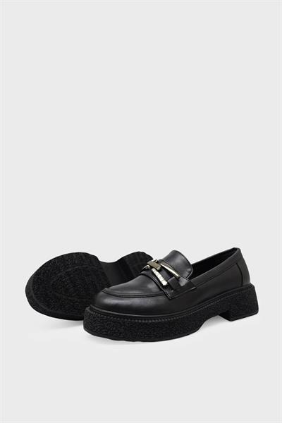 Beety Kadın Loafer Ayakkabı Siyah AKYN163.1984